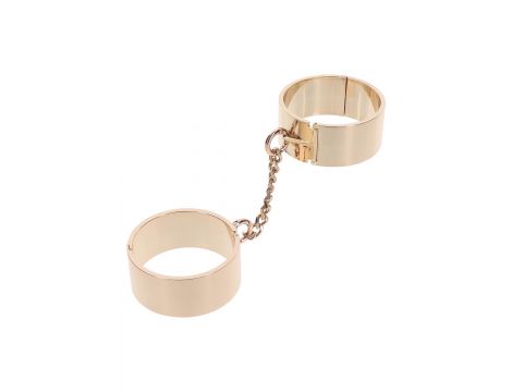 Mankiety metalowe Taboom Dona różowe złoto 6,2 cm - 7