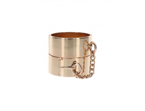Mankiety metalowe Taboom Dona różowe złoto 6,2 cm - 8