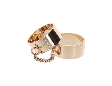 Mankiety metalowe Taboom Dona różowe złoto 6,2 cm - 13