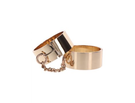 Mankiety metalowe Taboom Dona różowe złoto 6,2 cm - 15