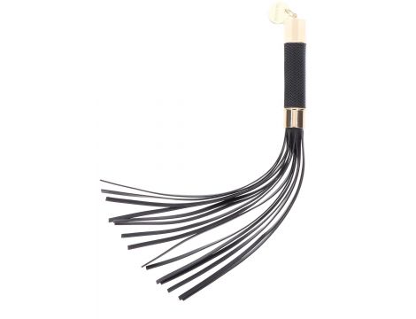 Czarny flogger Statement Taboom 33 cm - 9