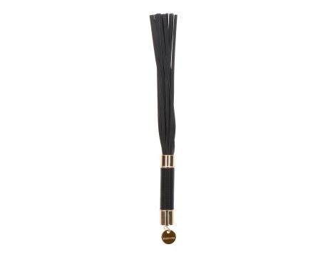 Czarny flogger Statement Taboom 33 cm - 8
