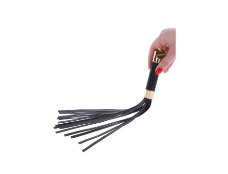 Czarny flogger Statement Taboom 33 cm - 13