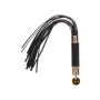 Czarny flogger Statement Taboom 33 cm - 8