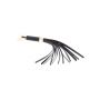 Czarny flogger Statement Taboom 33 cm - 11