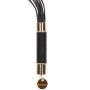 Czarny flogger Statement Taboom 33 cm - 16