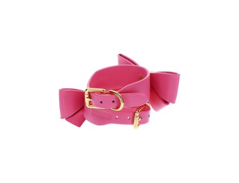 Kajdanki Taboom Malibu różowe PU 28 cm - 28