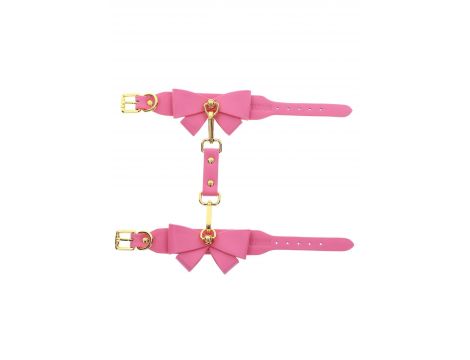 Kajdanki Taboom Malibu różowe PU 28 cm - 32