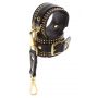 Studded Ankle Cuffs Set Black - 11