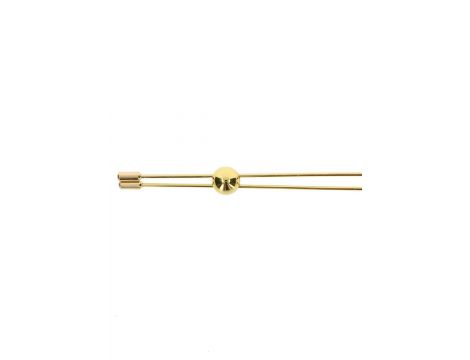Klipsy na sutki Taboom złote 31 cm metalowe - 7