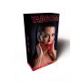 Knebel balonowy Wild Roses Taboom czarny silikonowy 65 cm - 3