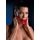 Knebel balonowy Wild Roses Taboom czarny silikonowy 65 cm