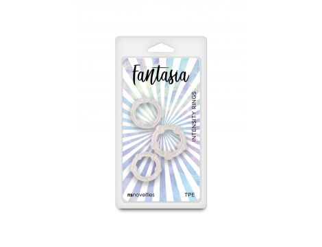 Pierścień erekcyjny Fantasia Intensity Rings NS Novelties TPE - 2