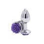Korek analny aluminiowy NS Novelties fioletowy mały 7.6 cm - 2