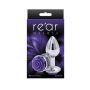 Korek analny aluminiowy NS Novelties fioletowy mały 7.6 cm - 3
