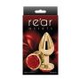 Plug analny aluminiowy Rose NS Novelties czerwony 8.9 cm - 2