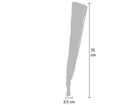 Genuine Leather Whip 75cm - 6