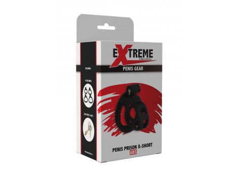 Penis Prison Cock Cage X-Short Black