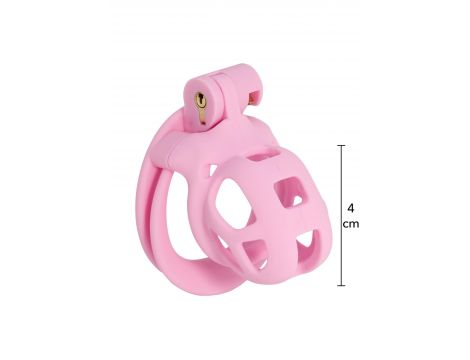 Penis Prison Cock Cage X-Short Pink - 4