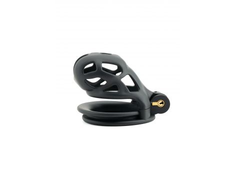 Penis Prison Cock Cage Short Black - 5