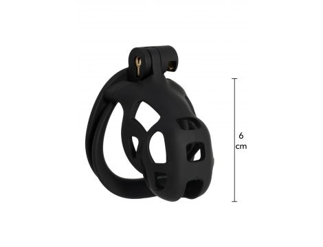 Penis Prison Cock Cage Short Black - 3
