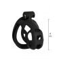 Penis Prison Cock Cage Short Black - 4