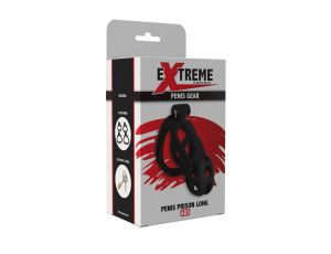Klatka na penisa Penis Prison Hidden Desire czarna 11 cm