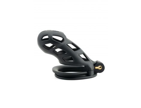 Klatka na penisa Penis Prison Hidden Desire czarna 11 cm - 3
