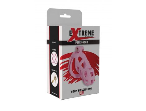 Klatka na penisa Penis Prison Hidden Desire różowa 11 cm - 3