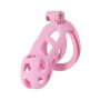 Klatka na penisa Penis Prison Hidden Desire różowa 11 cm - 3