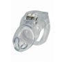 Pas cnoty transparentny Clear Control Hidden Desire 9 cm - 2