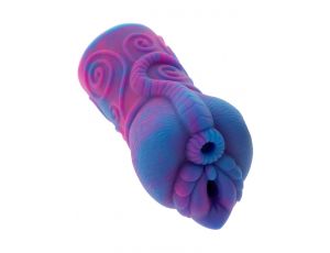 Masturbator silikonowy Seahorse Hidden Desire fioletowy 16 5 cm