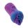 Masturbator silikonowy Seahorse Hidden Desire fioletowy 16 5 cm