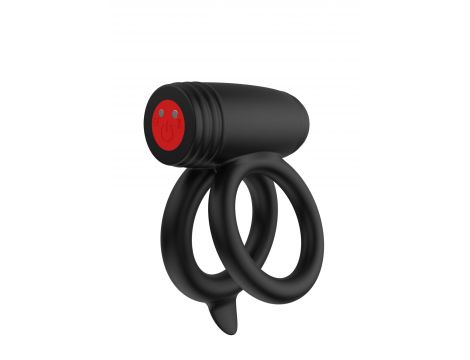 Podwójny pierścień wibrujący Elite Power Twin Hidden Desire 10 trybów - 4