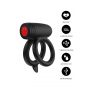 Podwójny pierścień wibrujący Elite Power Twin Hidden Desire 10 trybów - 6