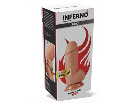 Dildo realistyczne Inferno Hidden Desire PVC 14 cm z przyssawką - 5