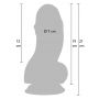Dildo Fat Boys z przyssawką Hidden Desire PVC 19 cm - 10