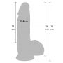 Dildo realistyczne Hidden Desire Inferno silikonowe 16 cm - 9