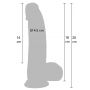Dildo realistyczne silikonowe Inferno Hidden Desire 18 cm - 9