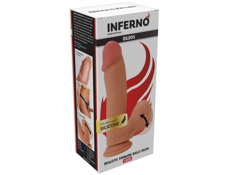 Realistyczne dildo silikonowe Hidden Desire 19 cm - 5