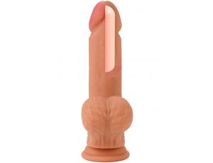 Dildo realistyczne z płynnego silikonu Hidden Desire 20 cm