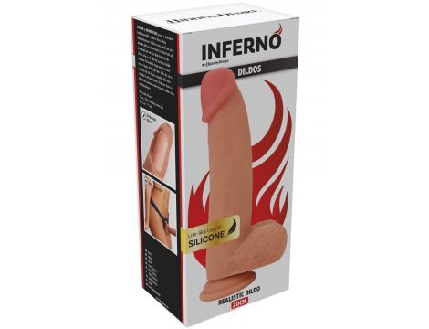 Dildo realistyczne z płynnego silikonu Hidden Desire 20 cm - 3