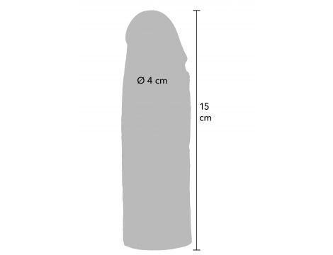 Nakładka przedłużająca silikonowa Inferno 15 cm - 8