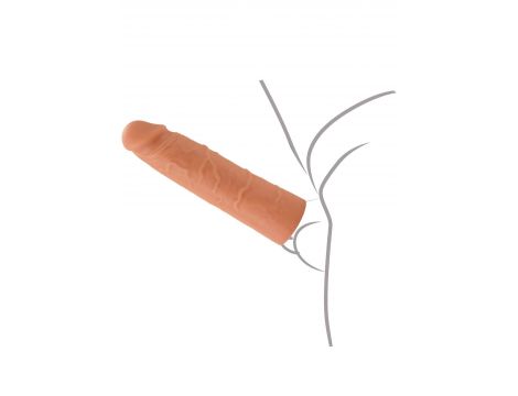 Nakładka przedłużająca silikonowa Hidden Desire Inferno 20 cm - 5