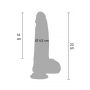 Dildo realistyczne Inferno Hidden Desire silikonowe 23 cm - 8