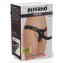 Uprząż strapon string z 3 pierścieniami Hidden Desire czarna - 3