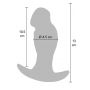 Korek analny realistyczny silikonowy Hidden Desire 13 cm - 3