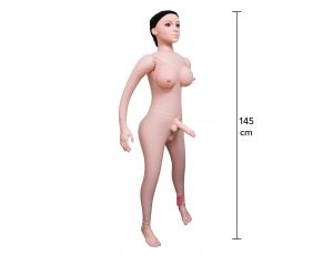 Lalka nadmuchiwana Taylor Shemale Hidden Desire 150 cm