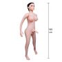 Lalka nadmuchiwana Taylor Shemale Hidden Desire 150 cm - 2