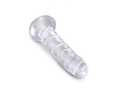 King Cock 6 Inch Cock Transparent - 2